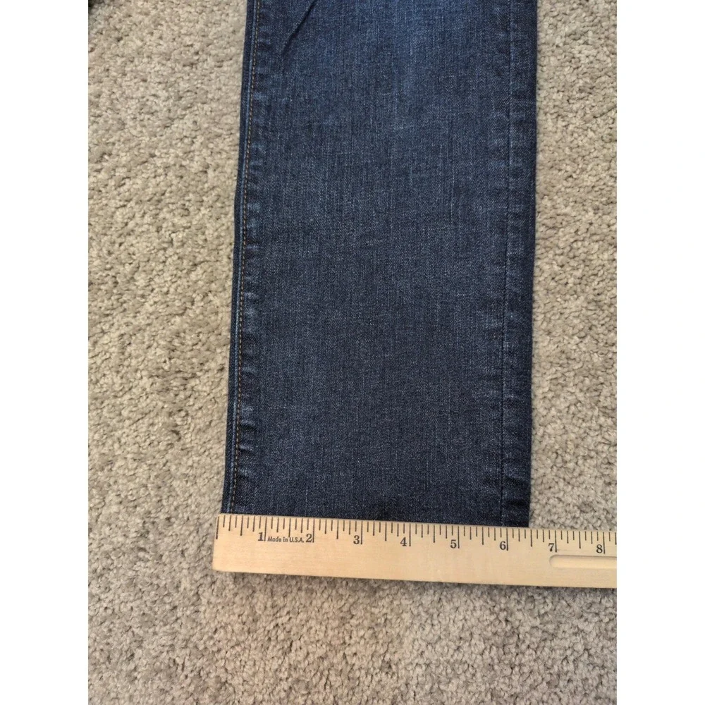 Gap Denim Mens 29x30 Slim Straight Jeans Dark Worn Indigo Stretch‎ 321515-00